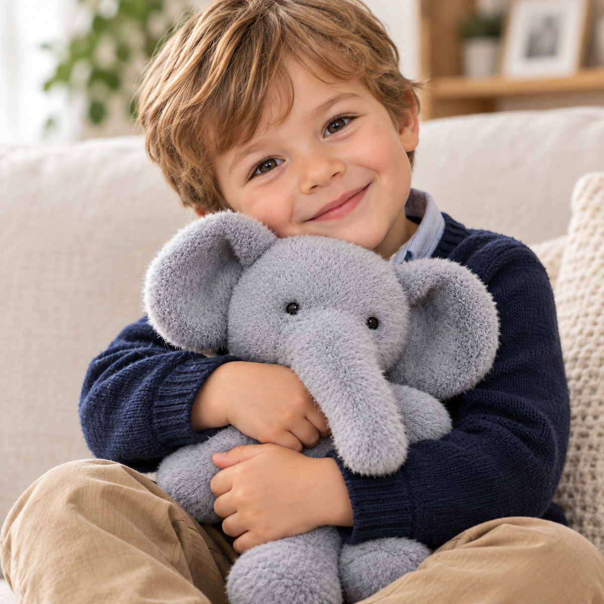Éléphant Affectueux